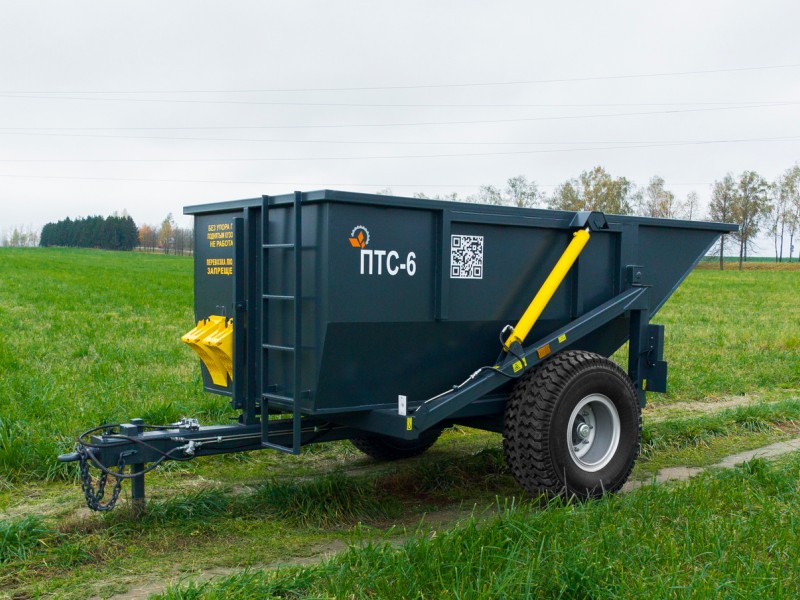 Полуприцеп тракторный самосвальный ПТС-6