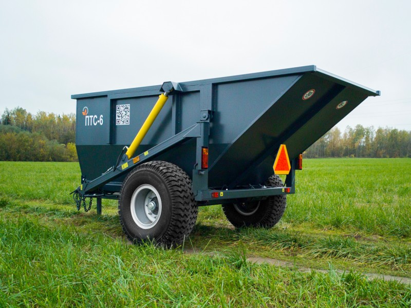 Полуприцеп тракторный самосвальный ПТС-6