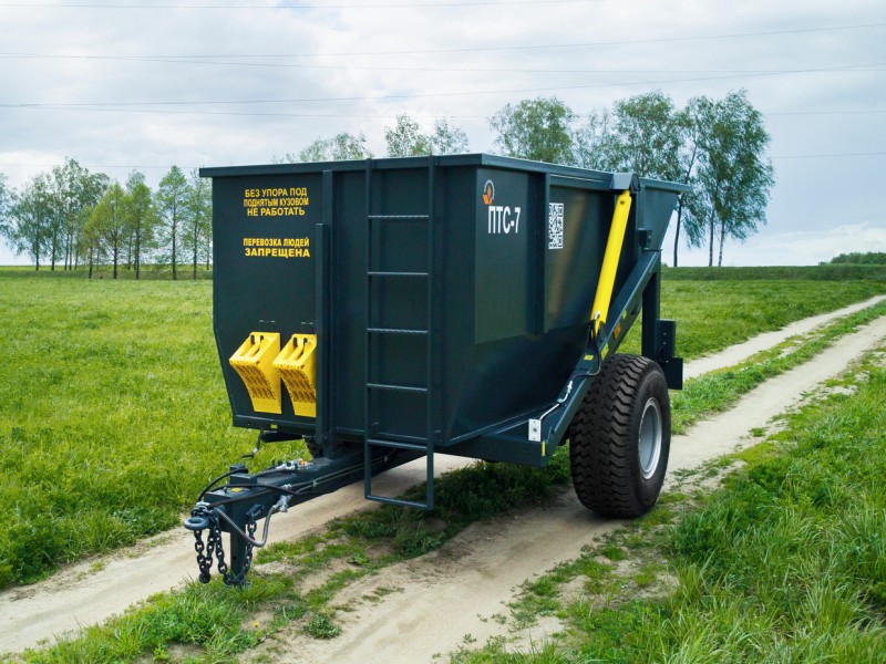 Полуприцеп тракторный самосвальный ПТС-7