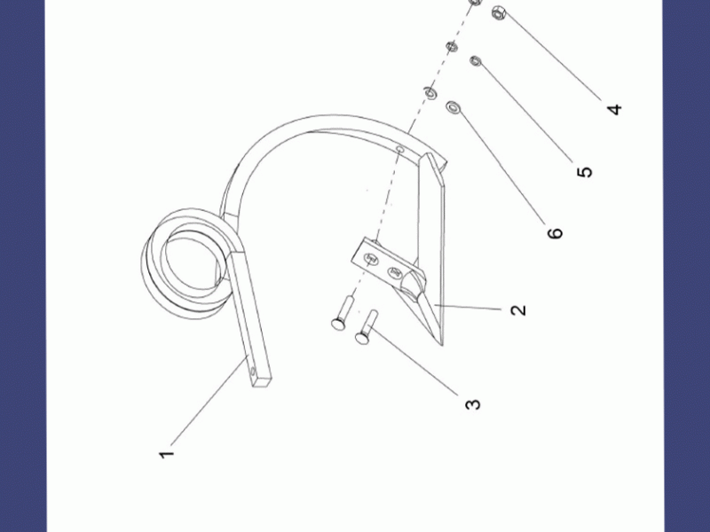 Стойка АПМ левая