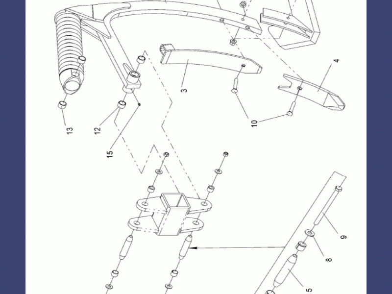Долото 80х14  (КГП)