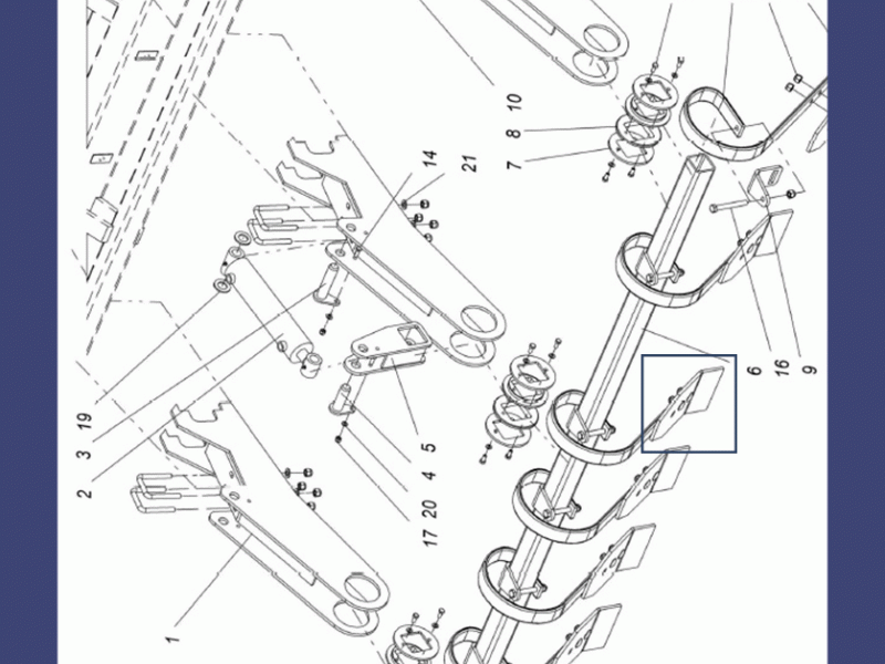 Скребок КШП, КШМ