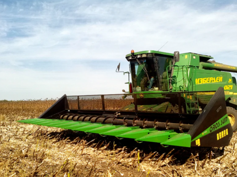 Рядковая жатка для подсолнечника OROS SUN